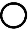 OPEL 1338204 Gasket, thermostat